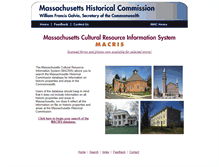Tablet Screenshot of mhc-macris.net